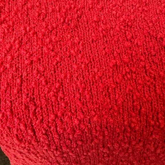 VINTAGE 60s Two Piece Handmade Red Skirt and Top - Picture 3 of 12